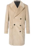 The Gigi Corduroy Double Breasted Coat - Multicolour