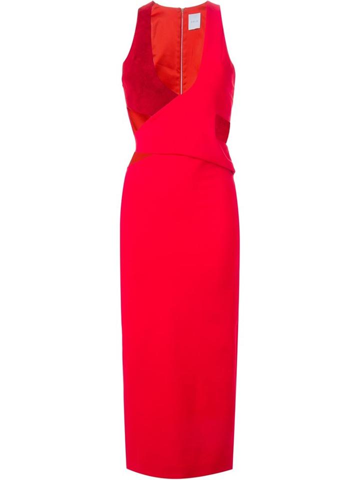 Dion Lee Belted Harness Dress