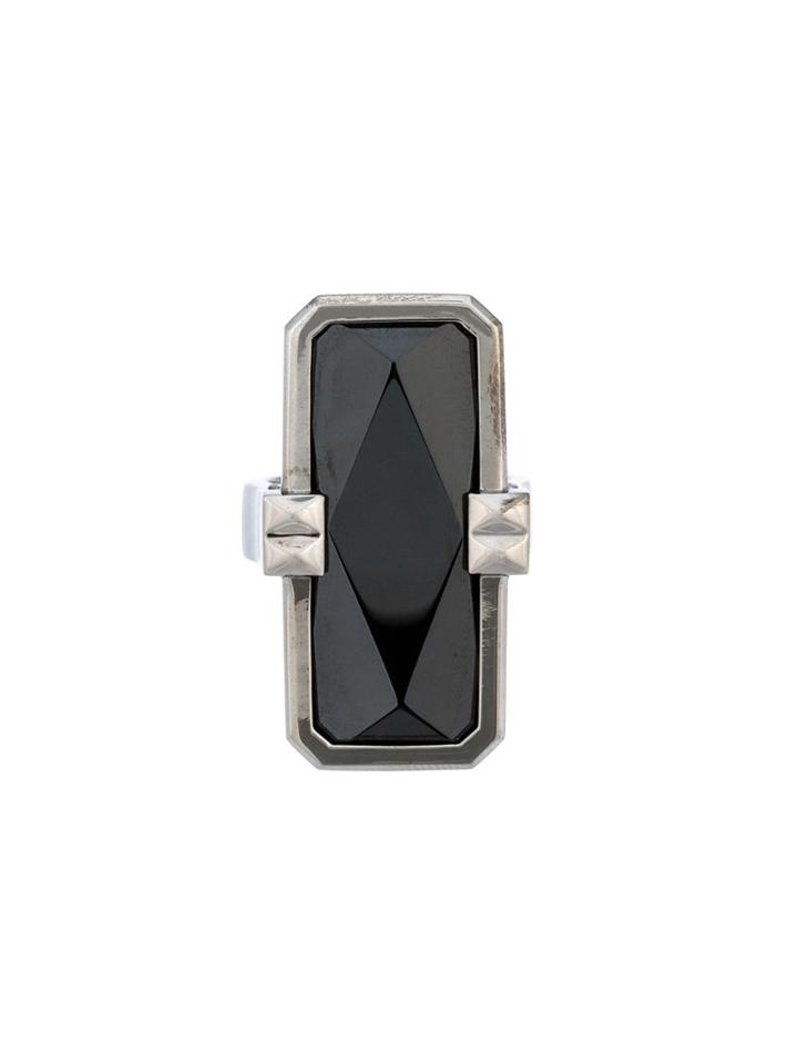Altruis By Vinaya Faceted Gem Ring - Metallic