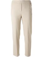 Fay Cropped Crepe Trousers