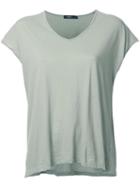 Bassike Boxy T-shirt, Women's, Size: 6, Green, Organic Cotton