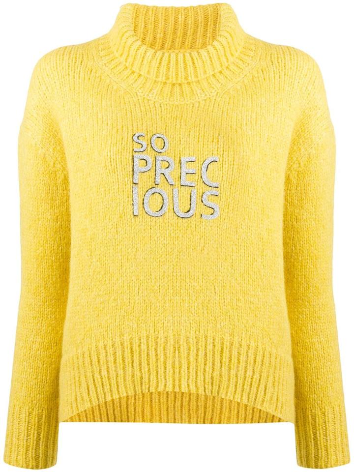 Ermanno Scervino So Precious Jumper - Yellow