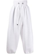 Fumito Ganryu Drawstring Wide-leg Trousers - White