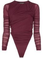 Y/project Ruched Detail Body - Purple