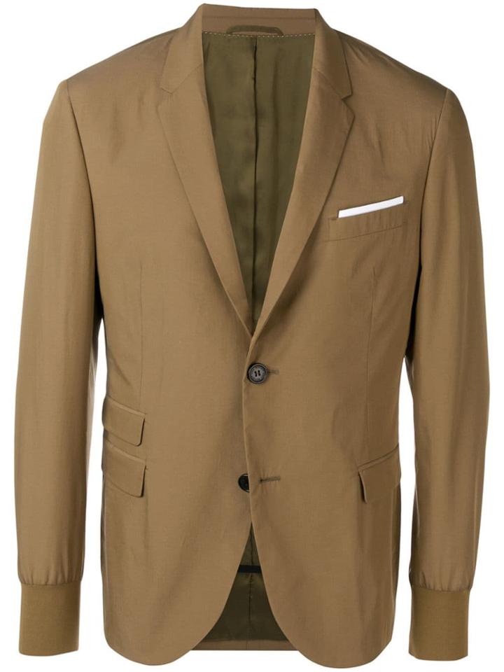 Neil Barrett Flap Pocket Blazer - Green