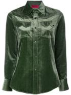 The Gigi Corduroy Shirt - Green
