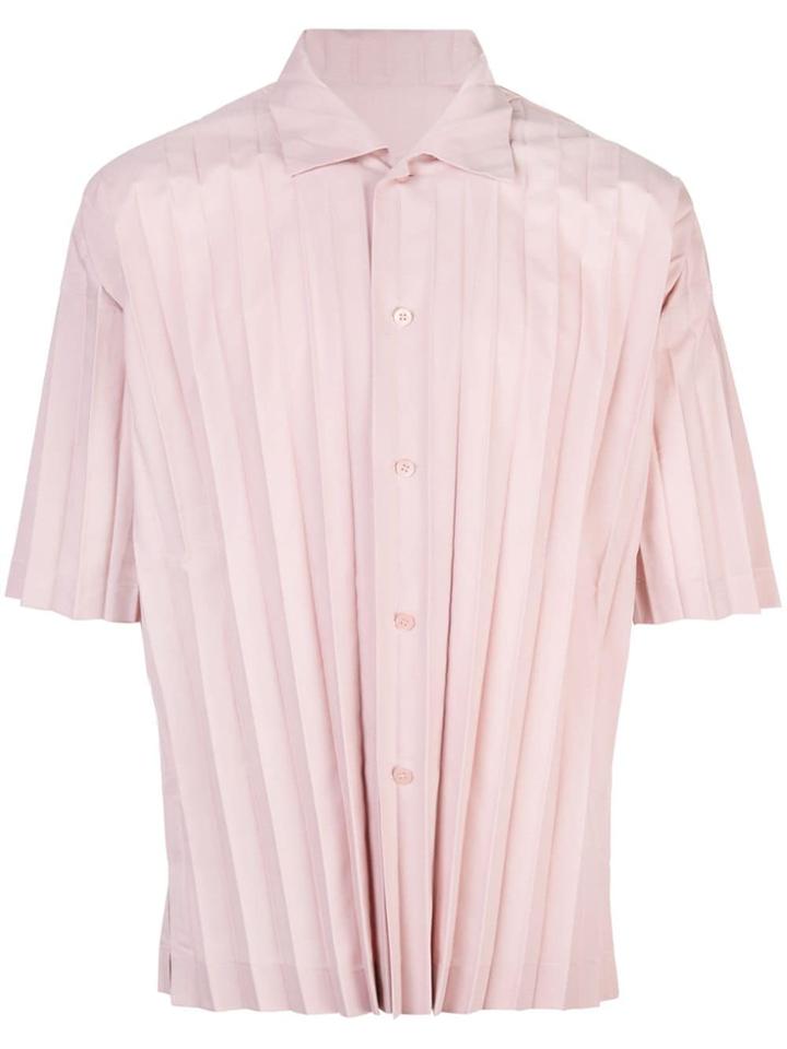Homme Plissé Issey Miyake Edge Shirt - Pink