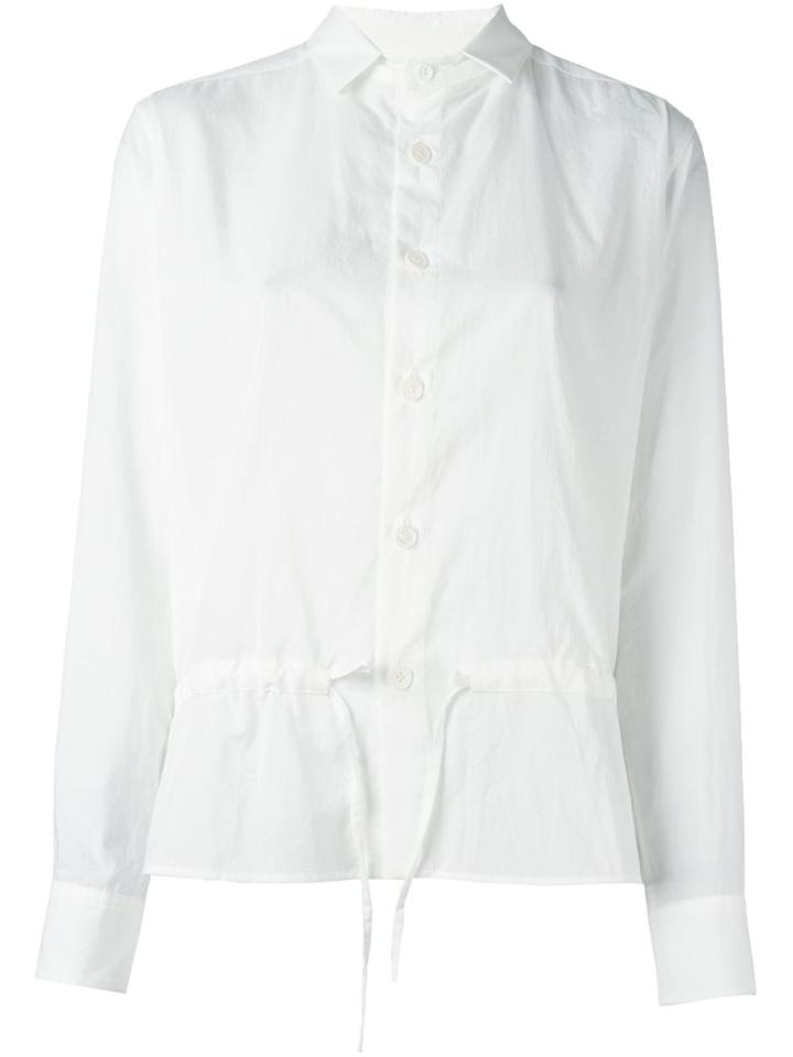 Y's Lawn Shirt, Women's, Size: 2, White, Cotton