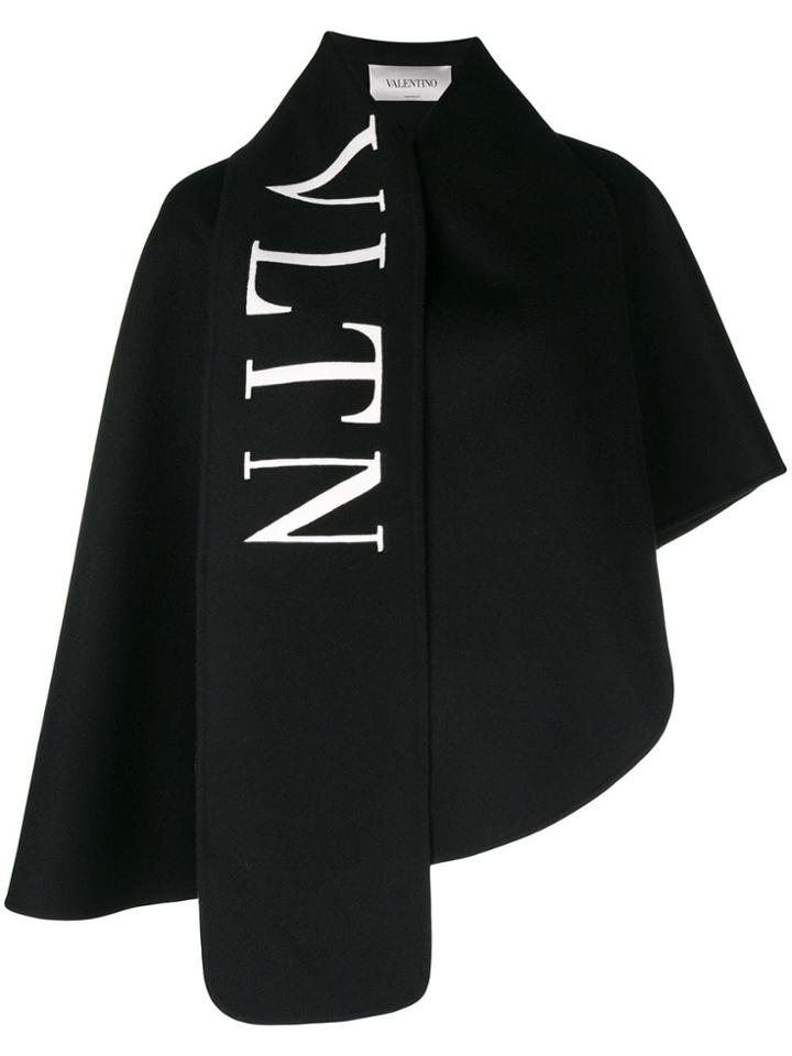 Valentino Valentino - Woman - Vltn Short Cape - Black