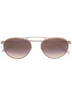 Garrett Leight Innes Sunglasses - Metallic