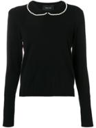 Simone Rocha Pearl Embellished Sweater - Black