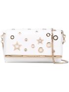 Philipp Plein - Mini Spring Valley Shoulder Bag - Women - Calf Leather - One Size, White, Calf Leather