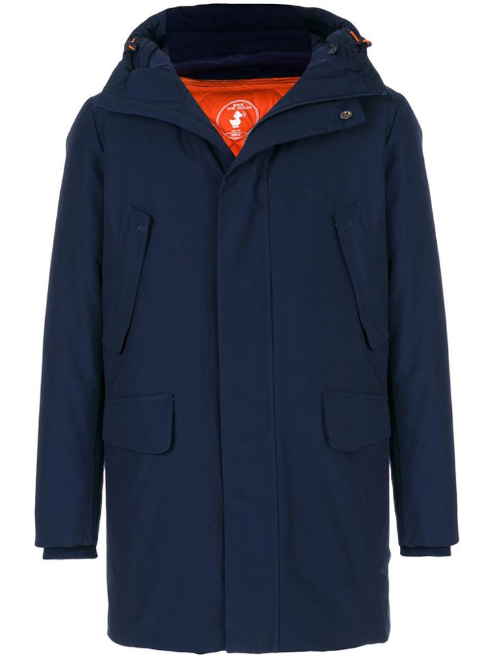 Save The Duck Copy Padded Parka - Blue