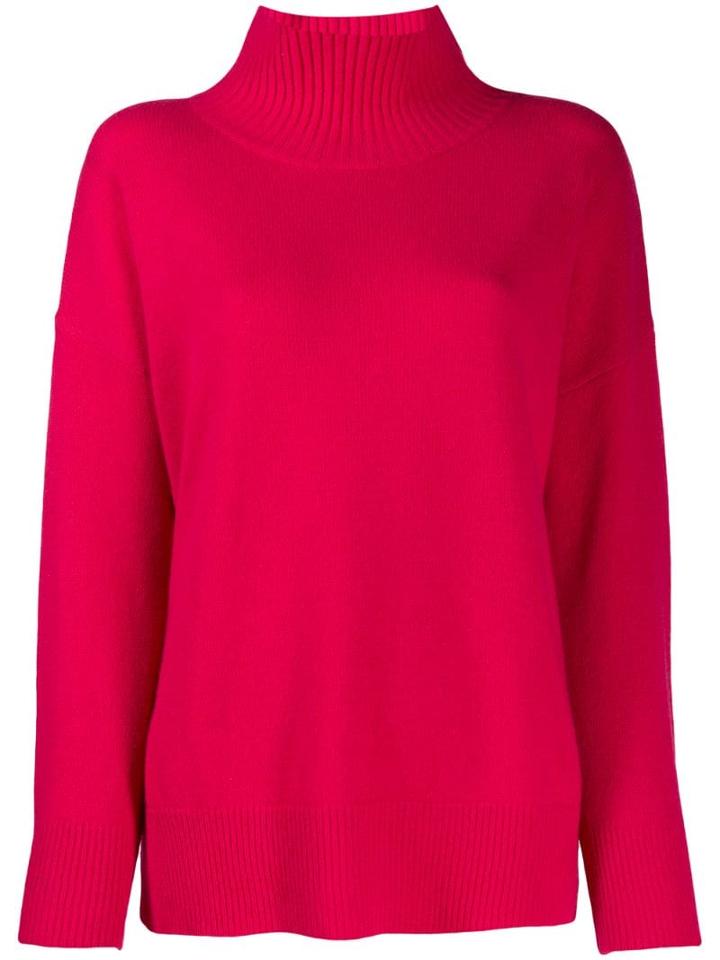 Roberto Collina Turtle Neck Jumper - Pink