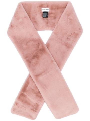Stand Studio Plain Long Scarf - Pink