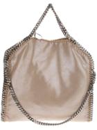 Stella Mccartney 'falabella' Fold Over Chain Tote, Women's, Polyester