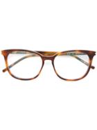 Saint Laurent Eyewear - 'sl 38' Glasses - Women - Acetate - 52, Brown, Acetate