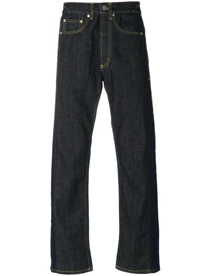 Alexander Mcqueen Wide-leg Jeans - Blue