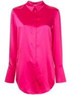 Layeur Button Down Blouse - Pink