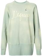 L'equip - Oversized Henry Sweatshirt - Men - Cotton - M, Green, Cotton