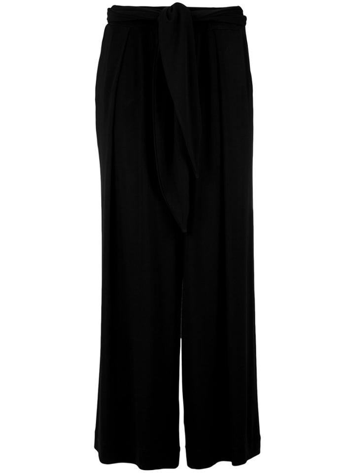 Andrea Marques Belted Trousers - Black