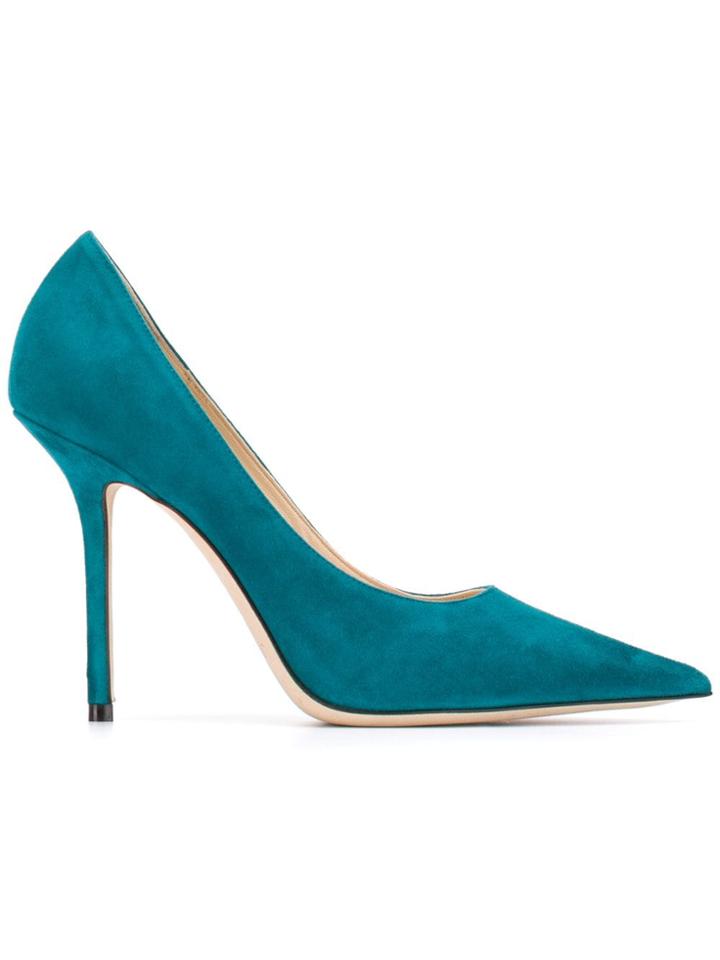 Jimmy Choo Love 100 Pumps - Blue