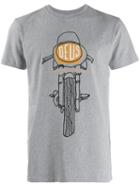 Deus Ex Machina Printed T-shirt - Grey