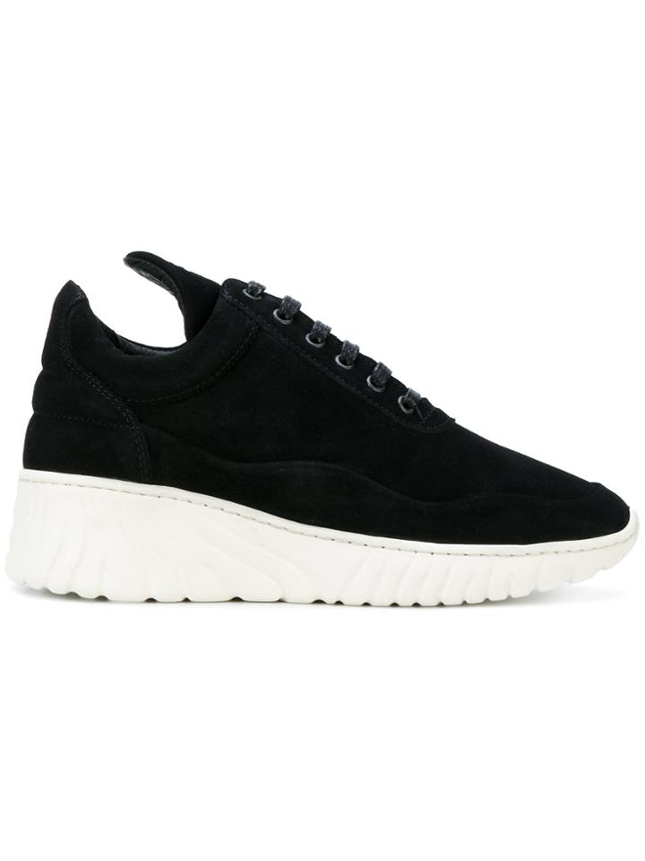 Filling Pieces Wedge Hi-top Sneakers - Black