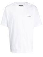 D.gnak Embroidered Logo T-shirt - White