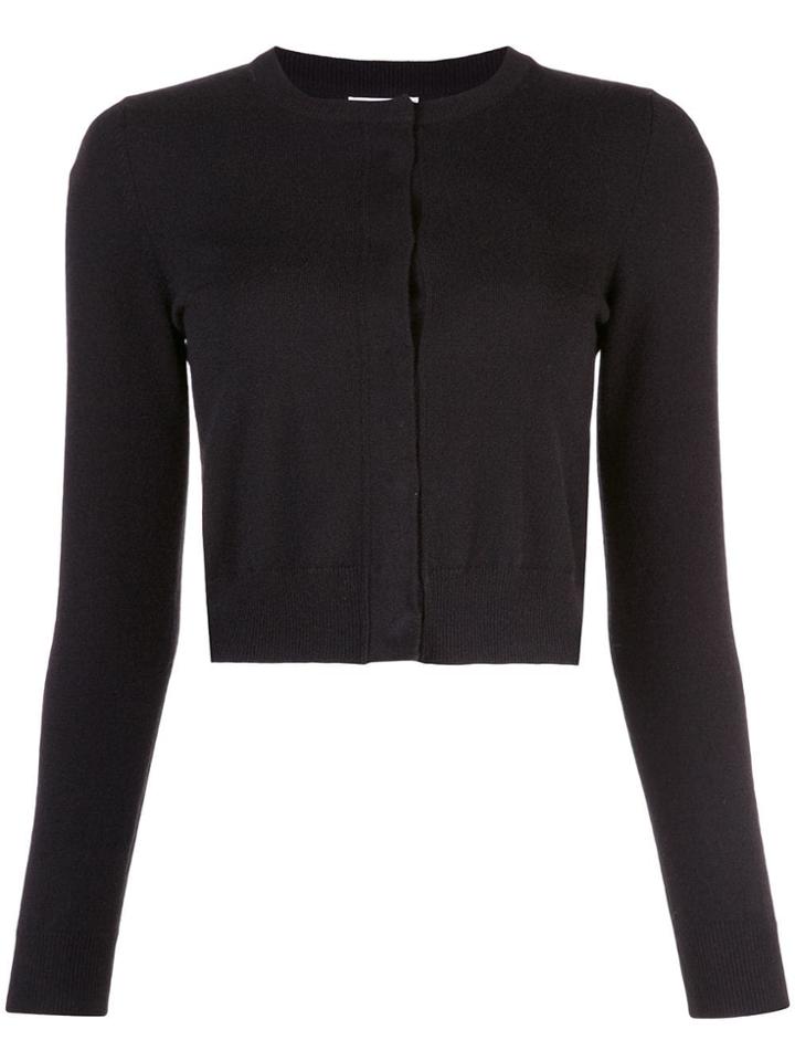 Brunello Cucinelli Cropped Cardigan - Black