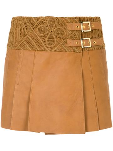 Martha Medeiros Mida Wrap Skirt - Brown