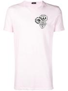 Dsquared2 Badge Embroidered T-shirt - Pink