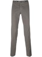 Pt01 Super Slim Fit Chino Trousers, Men's, Size: 52, Grey, Cotton/spandex/elastane