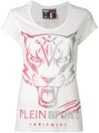 Plein Sport Logo Print T-shirt - White