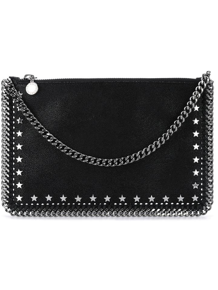 Star-studded Falabella Purse - Women - Polyester/artificial Leather - One Size, Black, Polyester/artificial Leather, Stella Mccartney