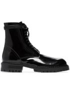 Ann Demeulemeester Chunky Lace-up Boots - Black