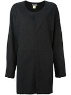 Yohji Yamamoto Vintage Midi Cardigan, Women's, Size: Medium, Grey