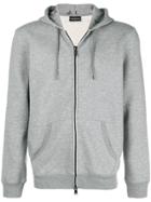 Emporio Armani Basic Hooded Jacket - Grey