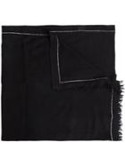 Faliero Sarti Swarovski Crystals Embellished Scarf - Black