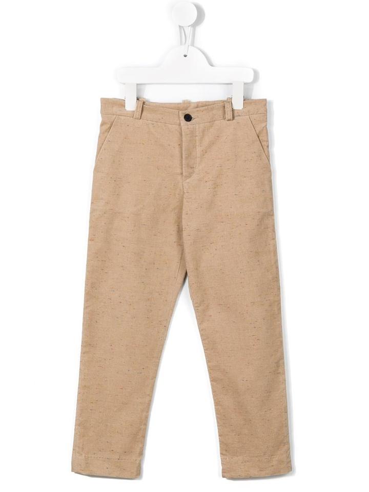 Max & Lola Speckled Trousers, Boy's, Size: 6 Yrs, Nude/neutrals