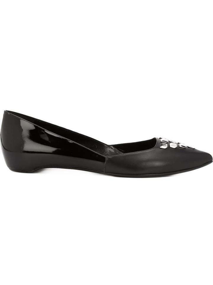 Pierre Hardy Studded Ballerinas