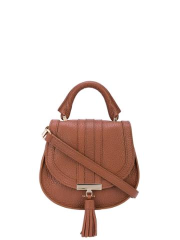Demellier Satchel Bag - Brown