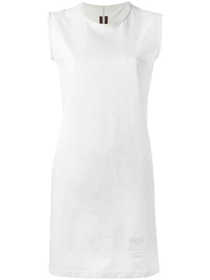 Rick Owens Drkshdw Sleeveless Long Vest Top - Nude & Neutrals