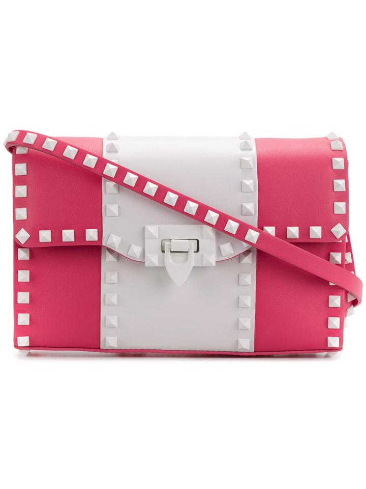 Valentino Valentino Garavani Free Rockstud Shoulder Bag - Pink &