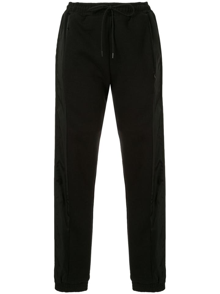 Être Cécile Side Stripe Track Pants - Black