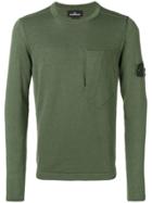 Stone Island Shadow Project Concealed Pocket Sweater - Green