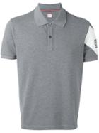 Moncler Gamme Bleu - Logo Patch Polo Shirt - Men - Cotton - L, Grey, Cotton