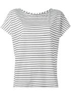 Closed Striped T-shirt, Women's, Size: Medium, White, Cotton
