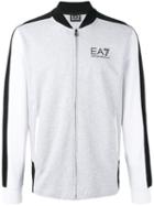 Ea7 Emporio Armani - Zipped Sweatshirt - Men - Cotton - Xs, Grey, Cotton
