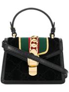 Gucci Sylvie Gg Mini Bag - Black